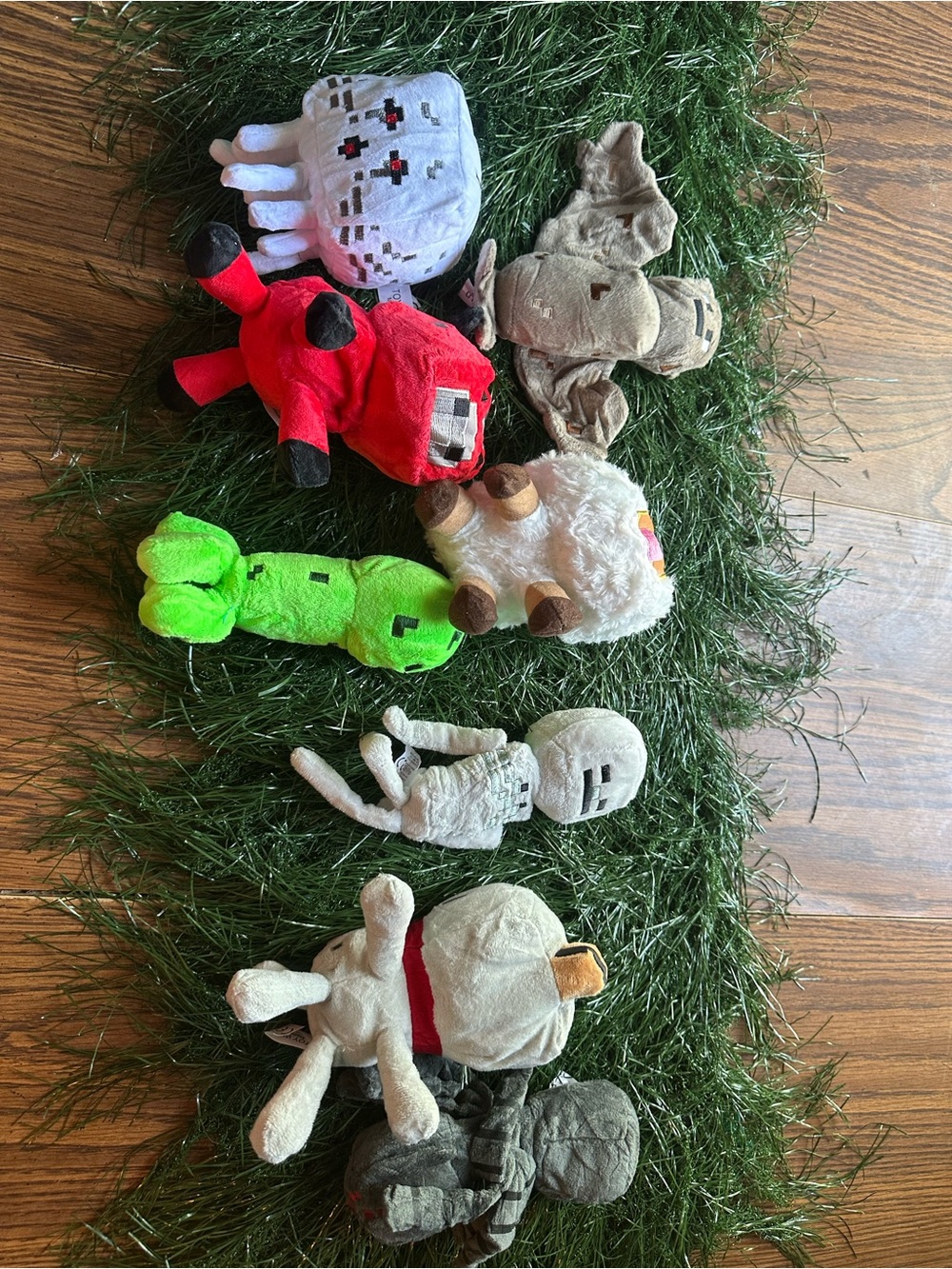 Plush Minecraft Mob Set - Multicolor